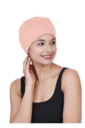 SAKUCHI Chapeaux de Chimio Bonnet de Sommeil Solide Bonnet de Cancer en Bambou pour Femme