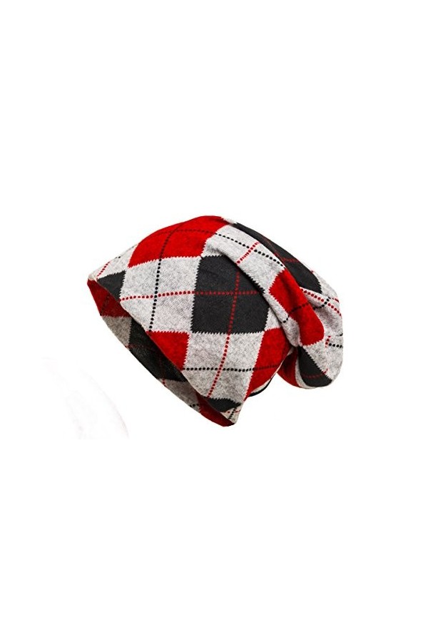 shenky - Bonnet - Styles/Motifs rétro variés et insolites - Gris avec étoile dorée - Taille Unique