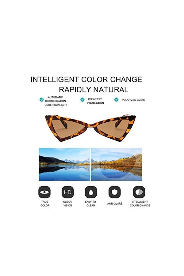 Ba30DEllylelly Cat Eye Femmes Lunettes de Soleil Triangle irrégulier UV400 Lunettes Lunettes de Soleil Lunettes de Soleil PC