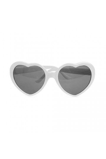 Greatangle À la mode en forme de coeur lunettes de soleil en plastique cadre UV400 miroir unisexe verre de soleil beaux enfan