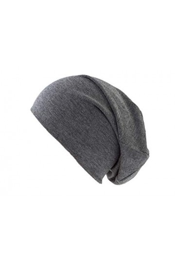 shenky - Bonnet en Jersey - Unisexe - Gris foncé