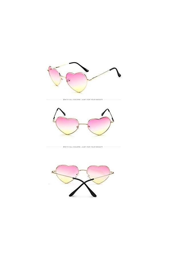 Petit Cadre Lunettes De Soleil Femme Homme,Vintage Retro Lunettes Unisexe Lunettes Retro Bringbring