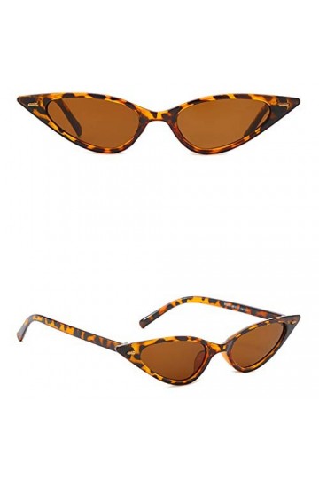 Solike Cat Eyes Triangle Lunettes de soleil Femmes Vintage Retro Eyewear Intégré UV Coloured Glasses Lunettes