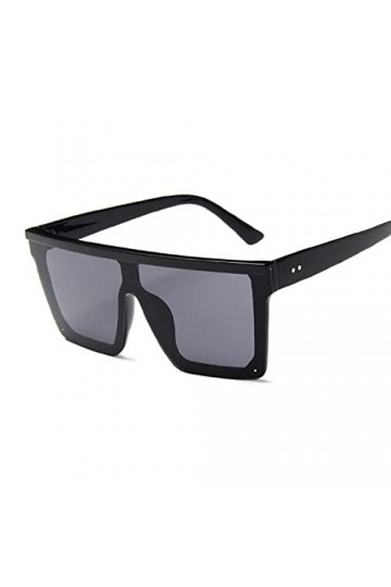 Lunettes de Soleil Hommes Noir Mode carré Lunettes de Soleil Hommes rétro rétro Lunettes Femmes