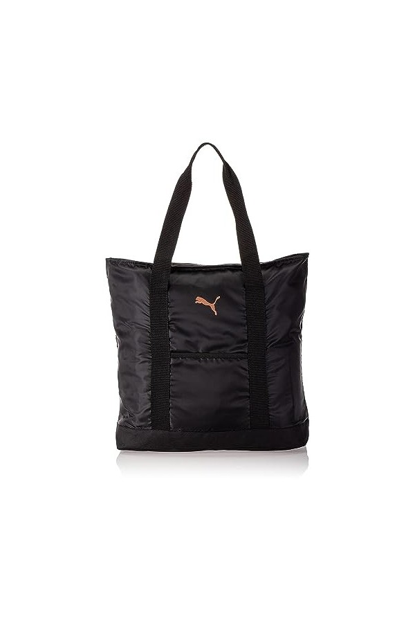 PUMA Womens Evercat Cambridge Tote, Black/Gold, OS
