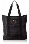 PUMA Womens Evercat Cambridge Tote, Black/Gold, OS