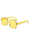 Femmes Hommes Vintage Retro Big Frame Lunettes Lunettes de soleil unisex Lunettes Lunettes De Vacances DéTé De Plage De Vaca