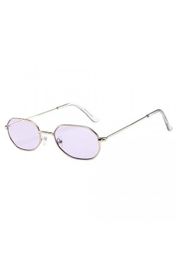 Femmes Hommes Vintage Retro Lunettes Unisexe Petit Cadre Lunettes De Soleil Lunettes De Soleil Lunettes De Vacances DéTé De 