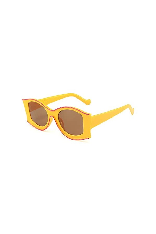 Lunettes de soleil rétro pour femmes, lunettes de soleil œil de chat à la mode de style européen et américain, lunettes de so
