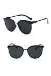 VIRACIN Hommes Femmes Retro Big Frame Vintage Rapper Lunettes de soleil Eyewears Lunettes Pour