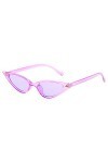 Solike Cat Eyes Triangle Lunettes de soleil Femmes Vintage Retro Eyewear Intégré UV Coloured Glasses Lunettes