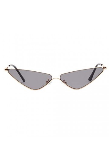 KaloryWee Lunettes De Soleil Polarisé Femme Vintage Rétro Fashion Mode Anti-Radiation Style Yeux De Chat Couleur Cool Protect