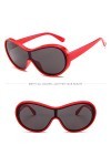 Femmes Hommes Vintage Retro Lunettes Unisexe Big Frame Lunettes de soleil Lunettes Lunettes De Plage Summer Vintage Beach Len
