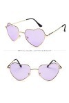 Petit Cadre Lunettes De Soleil Femme Homme,Vintage Retro Lunettes Unisexe Lunettes Retro Bringbring