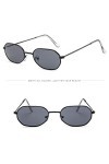 Petit Cadre Lunettes De Soleil Femme Homme,Vintage Retro Lunettes Unisexe Lunettes Retro Bringbring