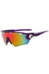 EICCJHRC Lunettes de soleil de sport pour homme et femme - UV400