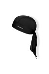 Hyinphon Bandana Sport Bandana Écharpe pour homme Bandana de sueur Bandana Bandana pour vélo Bandana, Noir , L/XL