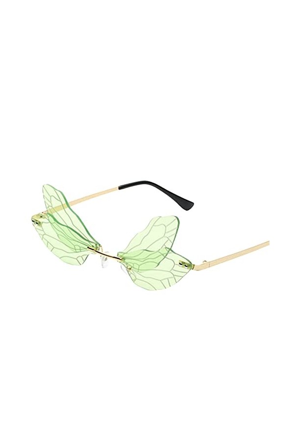 Générique 1PC lunettes de soleil transparentes dégradées sans cadre rétro personnalisées Lunettes De Soleil Grosse