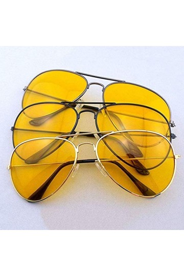 Greatangle-UK Lunettes de Soleil de Nuit Lunettes de Nuit Anti-éblouissantes Lunettes de Conduite pour Hommes et Femmes