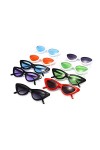 CHAOEN Lunettes de soleil œil de chat pour femme - Tendance - Style rétro vintage - Protection UV400