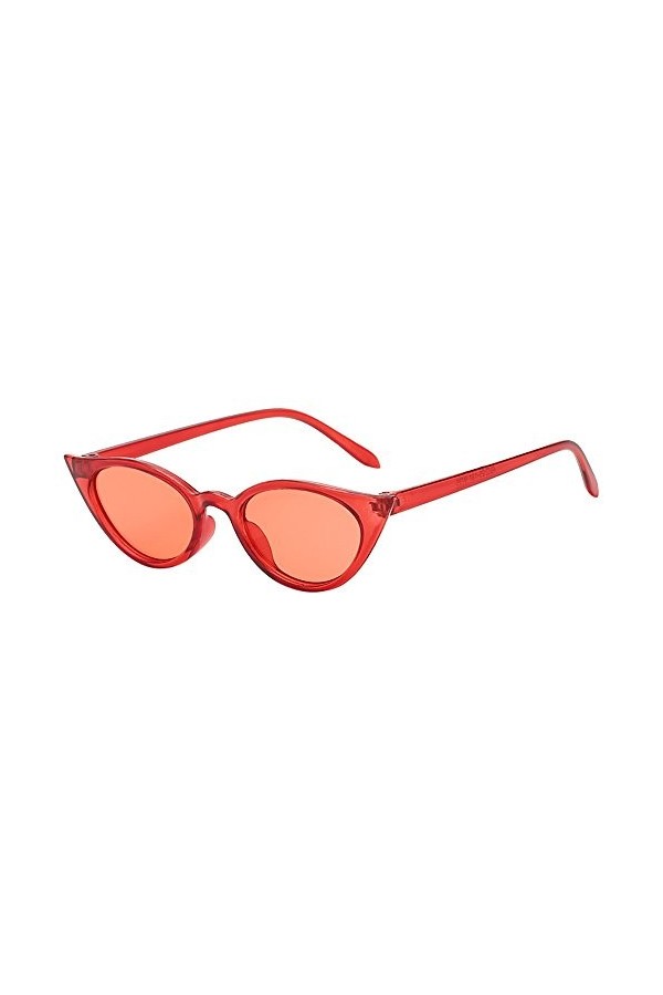 iHENGH Lunette de Soleil,Mode Femme Homme Vintage Cat Eye Forme irrégulière Lunettes de Soleil Lunettes rétro Unisexe