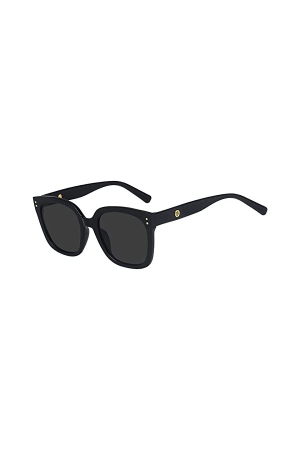 Lunettes de soleil rétro pour femme, style européen et américain, tendance pour homme et femme, monture de lunettes adolescen