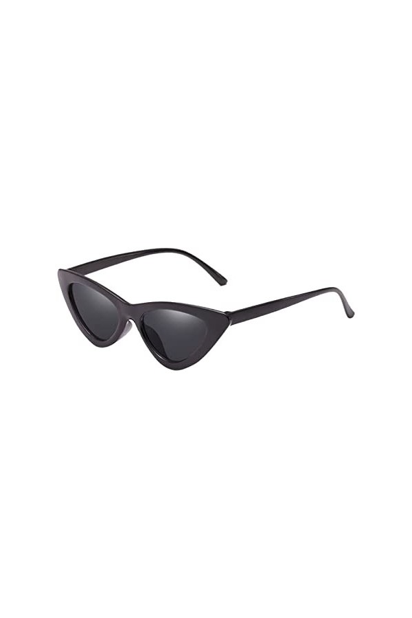 Générique Essuie Lunettes De Microfibre Lunettes de soleil rétro pour femmes Mode Lunettes de soleil yeux de chat de style eu