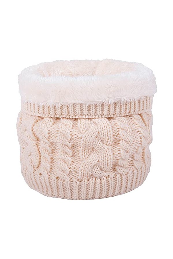 Cache-Cou Tricoté Homme et Femme Cache Cou Moto Unisexe Echarpe D’hiver Homme Femme Cache-Cou Foulard Multifonctions Polaire 