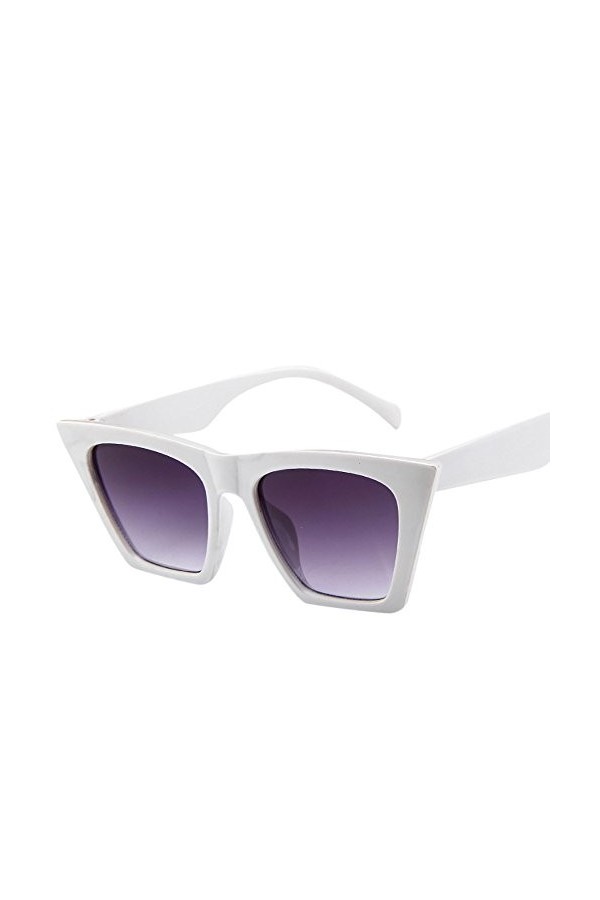 Lunettes de soleil pour homme et femme - Tendance - Rétro - Tendance - Tendance - Pour femme - Lunettes de soleil surdimensio
