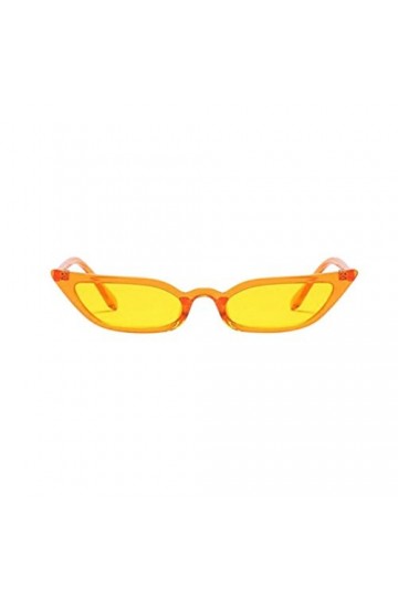 BYSTE_063 - Lunette de soleil - Femme Bleu bleu taille unique - Jaune - taille unique