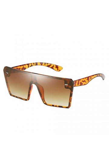 Lunettes De Soleil Hommes Femmes carré Vintage en Miroir Lunettes de Soleil Lunettes Outdoor Lunettes de Sport F 