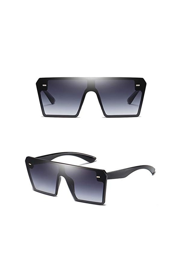 Lunettes De Soleil Hommes Femmes carré Vintage en Miroir Lunettes de Soleil Lunettes Outdoor Lunettes de Sport K 