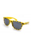 UNISEX Femme Homme Lunettes Ganja Weed Style De Soleil Rétro MFAZ Morefaz Ltd Yellow 