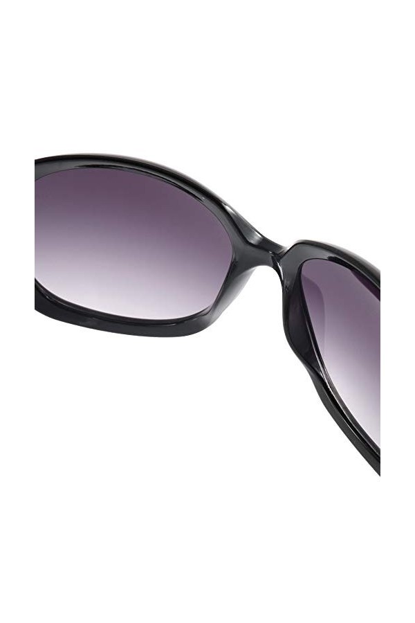 Ashley GAO Lunettes de Soleil pour Femmes de Protection UV Lunettes Classiques à Grand Cadre Grand Ovale avec Lunettes à Mont