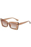 iHENGH Lunette de Soleil,Mode Unisexe Homme Femmes Cadre irrégulière Lunettes de Soleil Lunettes Vintage Style rétro