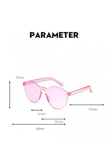 Dinnesis Lunettes de soleil en forme de cœur pour femme - Cadre en polycarbonate - Lentille en résine UV400 - Lunettes de sol