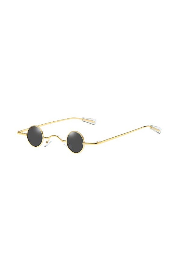 Lunettes Teintées Classiques Grands Verres Élégant Lunettes de Soleil polarisées 100% Protection UV 400 pour Les Femmes Punk 