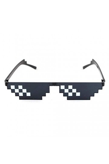 smileyshy Soleil En Mosaïque - Soleil Mosaic Thug Life Soleil Drôles Hip Hop Unisexe Quadratic Element Unisexe Soleil Hautes 