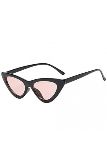 DeaAmyGline Lunettes De Soleil Mode Oeil De Chat pour Femmes Lunettes De Soleil Vintage Unisexe Lunettes RéTro Mode Protectio