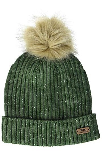 Trespass FAHSHAN20001_MSFEACH Chapeau Hiver Femme Vert FR : Taille Unique Taille Fabricant : Taille Unique 
