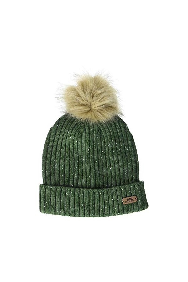Trespass FAHSHAN20001_MSFEACH Chapeau Hiver Femme Vert FR : Taille Unique Taille Fabricant : Taille Unique 