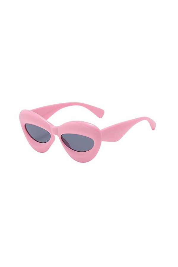 VIRACIN Lunettes de soleil à monture PC pour femmes Lunettes De Cher