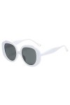 BOTCAM Lunettes de soleil en forme de cœur pour femme - Style vintage - Motif chat, A3 blanc., Taille unique