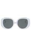 BOTCAM Lunettes de soleil en forme de cœur pour femme - Style vintage - Motif chat, A3 blanc., Taille unique