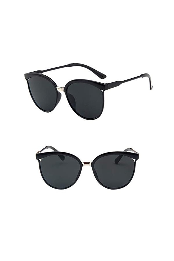 Junhasgood Klassische Flip Up Polarisierte Linse Hommes Femmes Retro Big Frame Vintage Rapper Lunettes de Soleil Eyewears Lun