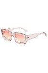 Lunettes à liqueur unisexe pour homme et femme - Style rétro tendance - Pour lunettes de soleil, Rose, taille unique