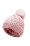 NEOLA Bonnet dhiver à Pompon pour Femmes avec Doublure en Polaire Chaude Bonnet
