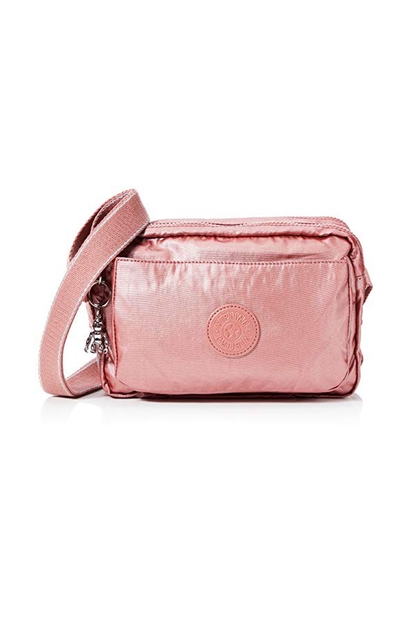 Kipling Femme Abanu M Handbag, Argenté Metallic Glow , Taille Unique