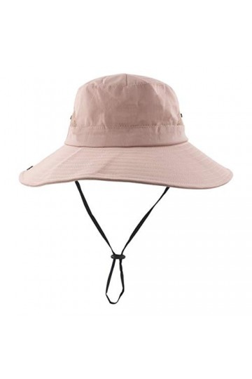 Chapeau dété en maille pour femme avec trou pour queue de cheval - rose - Taille unique