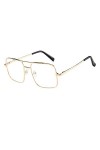 iHENGH Lunette de Soleil,Mode Unisexe Vintage Retro Lunettes Mode Lunettes de Soleil Oversize Cadre